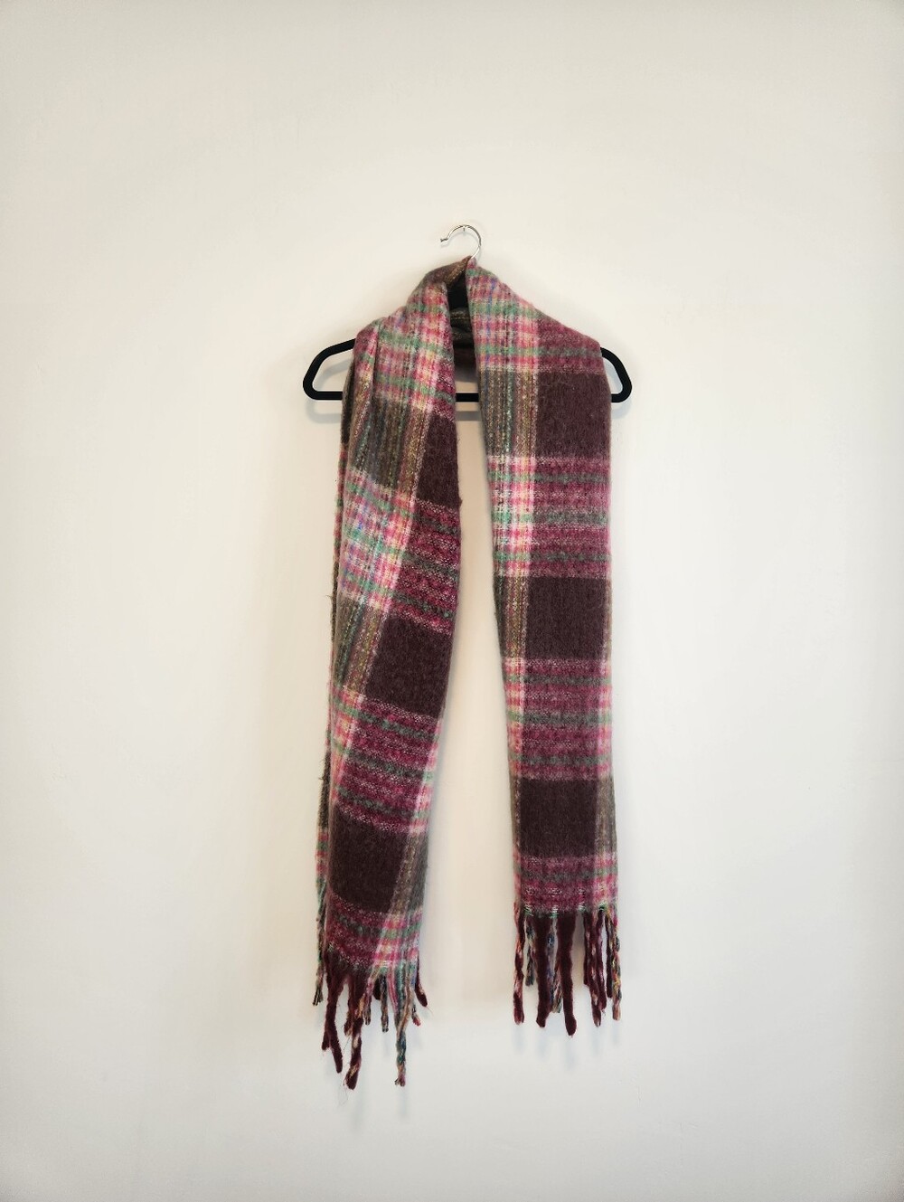 Plaid Blanket Scarf